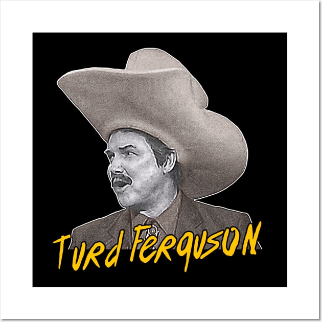 Turd Ferguson // Retro SNL Celebrity Jeopardy Wall Art by darklordpug